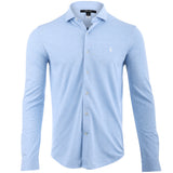 Slim Fit Performance Pique Long Sleeve Shirt