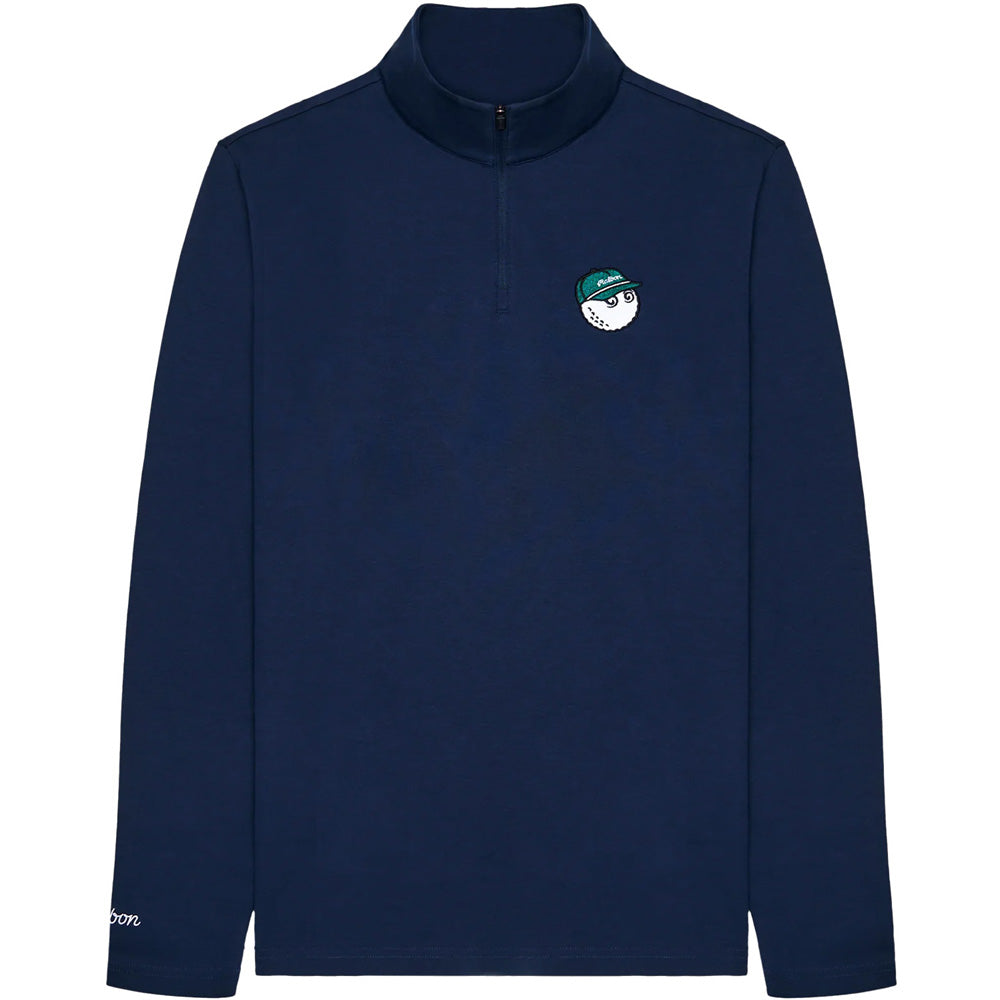 Flyer 1/4 Zip Stand Collar Mid Layer