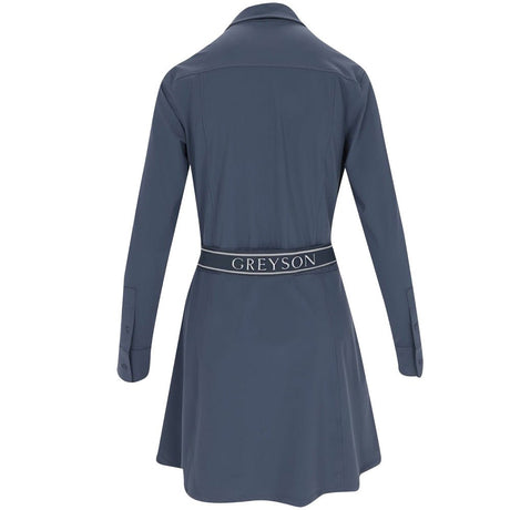 Women's Phoenix Belted Long Sleeve Dress - Fairway Styles