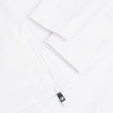 Women's Long Sleeve Mock Neck Top - Popcorn Stitch - Fairway Styles