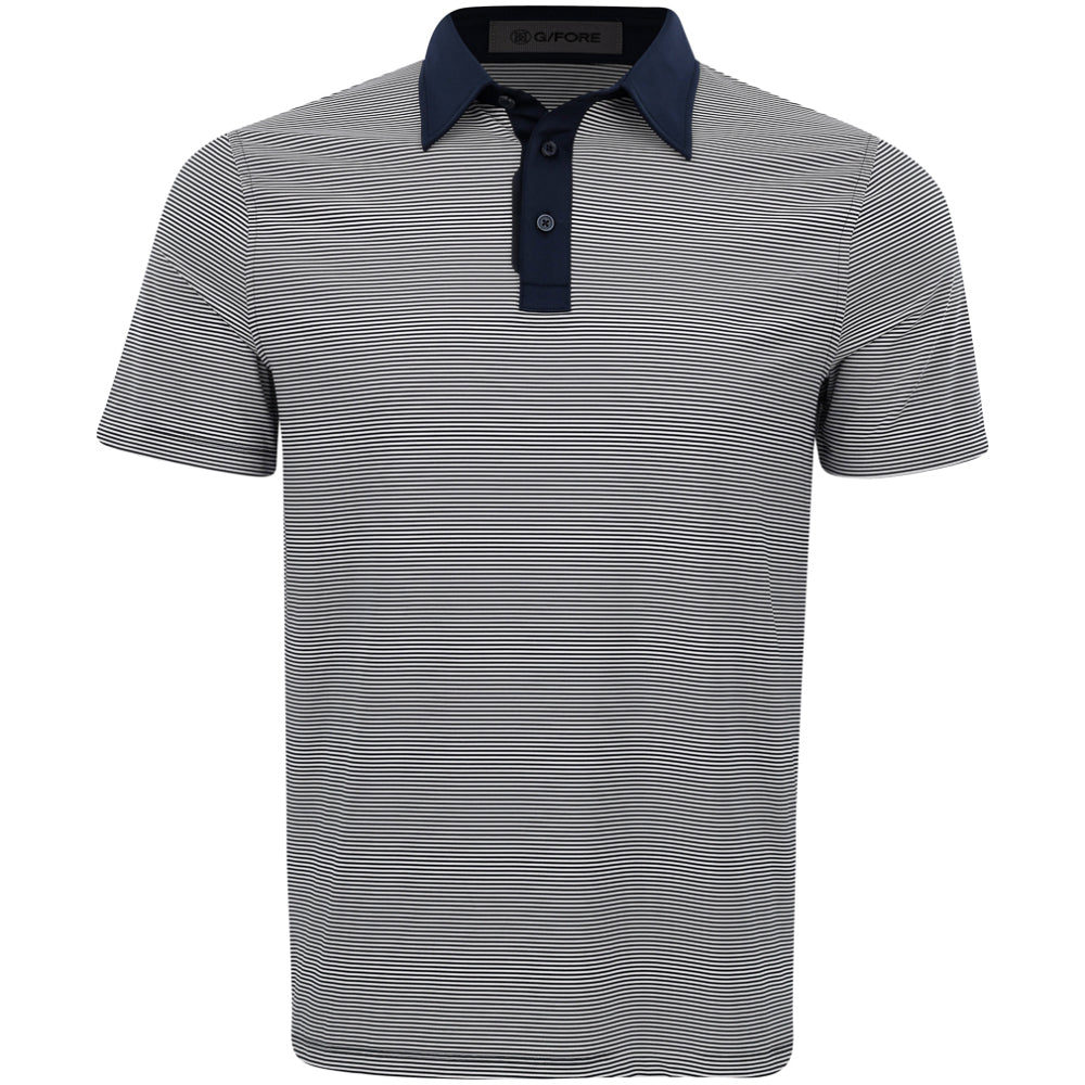 Feeder Stripe Fine Tech Jersey Polo