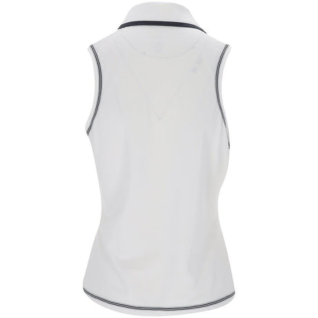 Women's Cammie Performance Sleeveless 1/4 Zip Polo - Fairway Styles