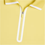 Women's Silky Tech Nylon Long Sleeve 1/4 Zip Polo