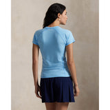 Women's Soft Pima Stretch Jersey Knit Tee - Fairway Styles