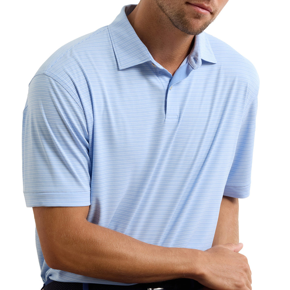 Featherweight Trading Stripe Performance Polo