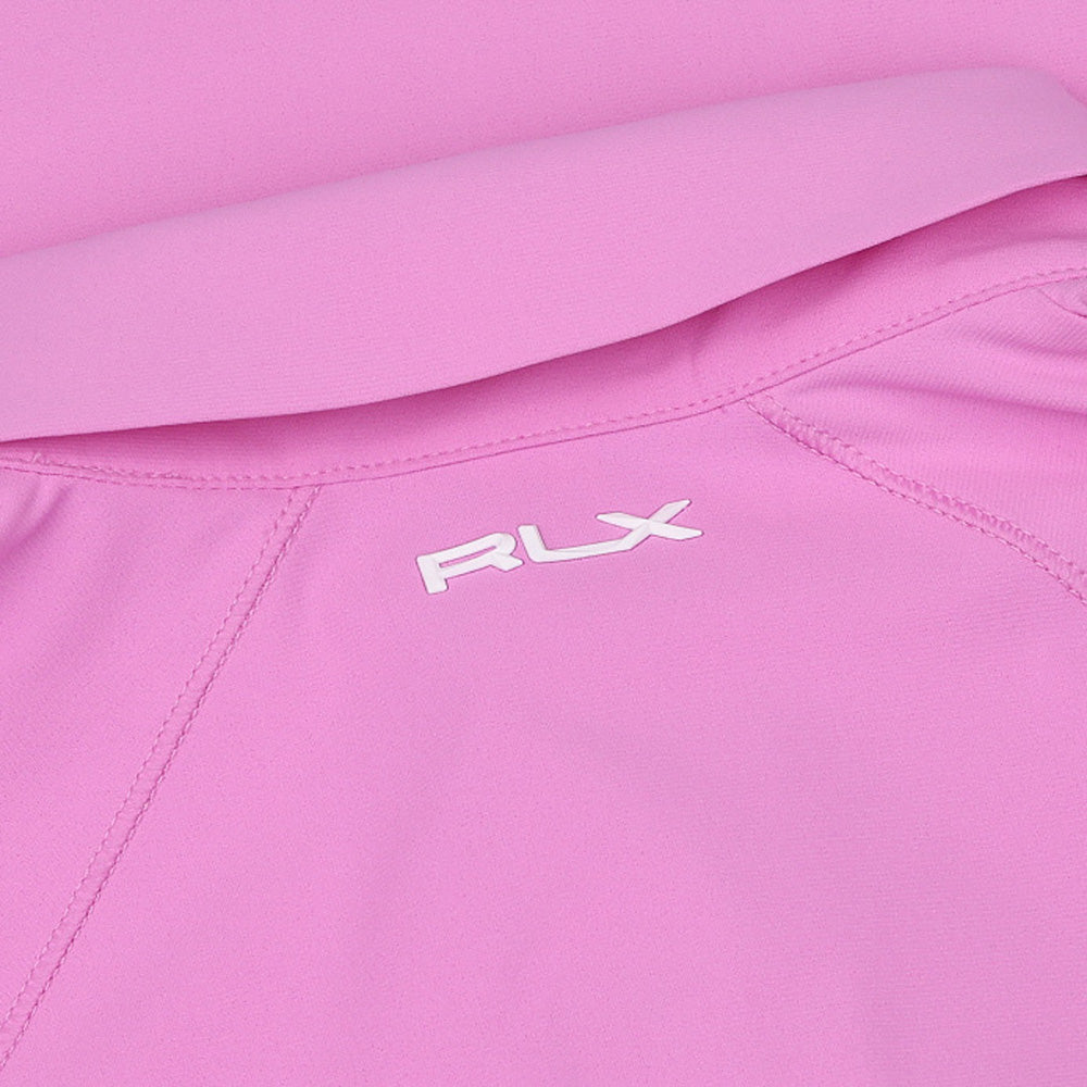 Women's Luxury Warp Knit Long Sleeve Polo