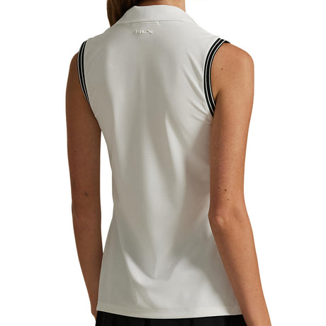 Women's Slim Fit Sleeveless Polo