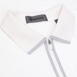 Women's Silky Tech Nylon Long Sleeve 1/4 Zip Polo