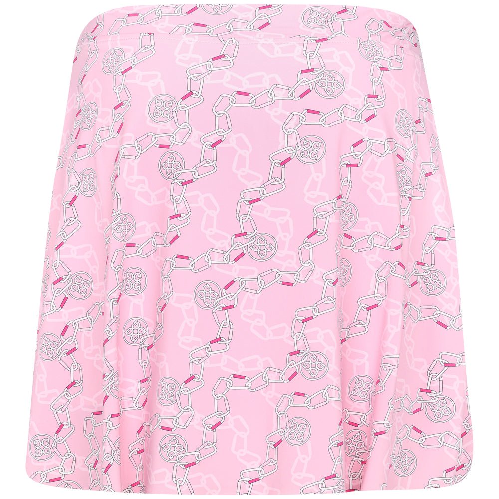 Women's Floral Silky Tech A - Line Skort - Fairway Styles