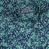 Stamped Floral Tech Jersey Polo