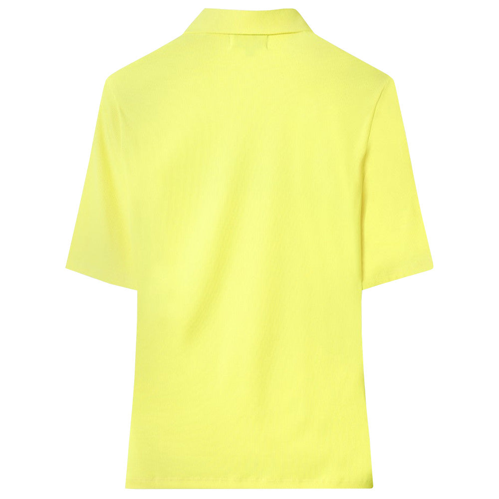 Women's Essential Rib Jersey Polo