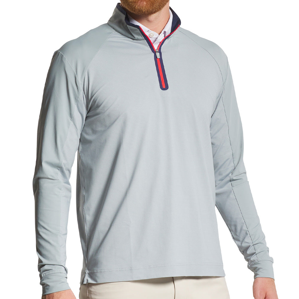 TempoSeries Mix Texture 1/4 Zip Mid Layer