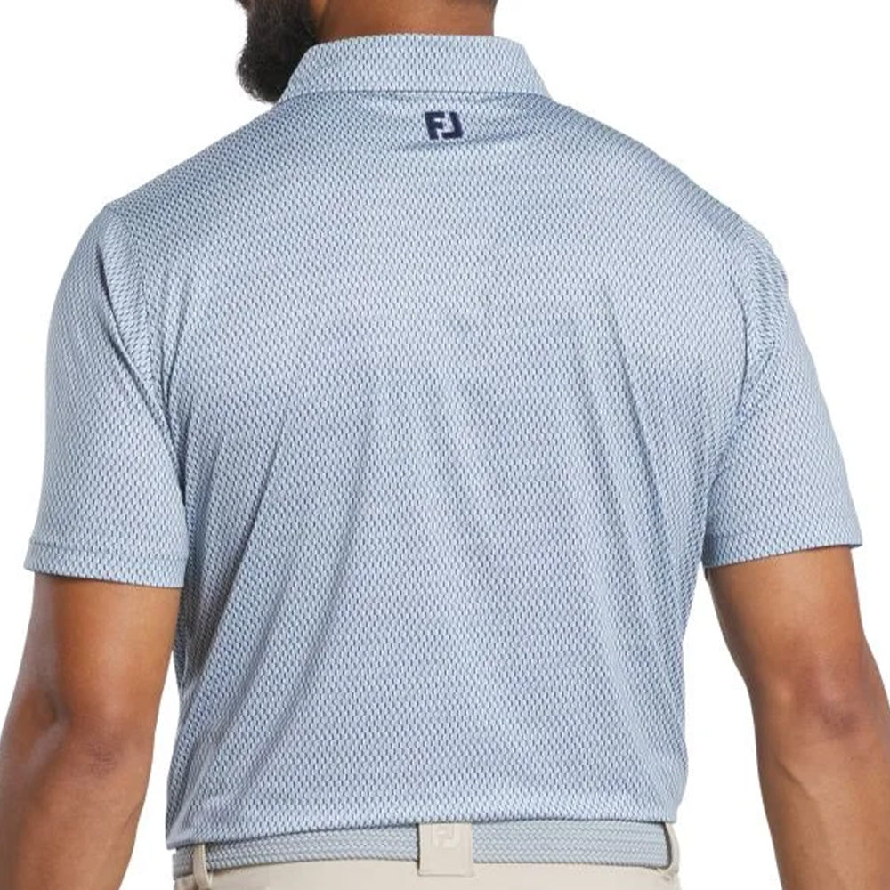 TOUR LOGO Wiggle Print Polo