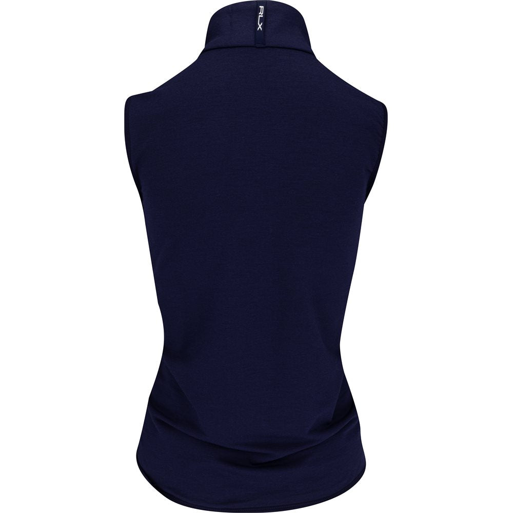 Women's Performance Cool Wool Nylon Full Zip Print Vest - Fairway Styles