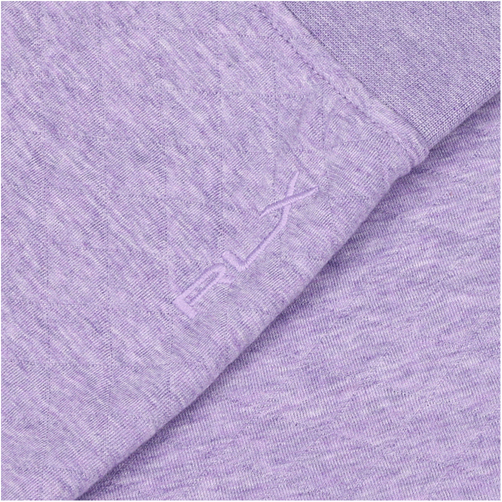 Quilted Double Knit 1/2 Zip Pullover