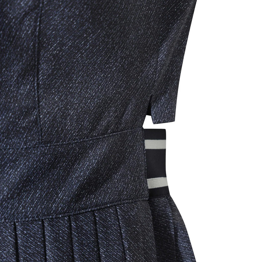 Women's Pleat Sleeveless Dress