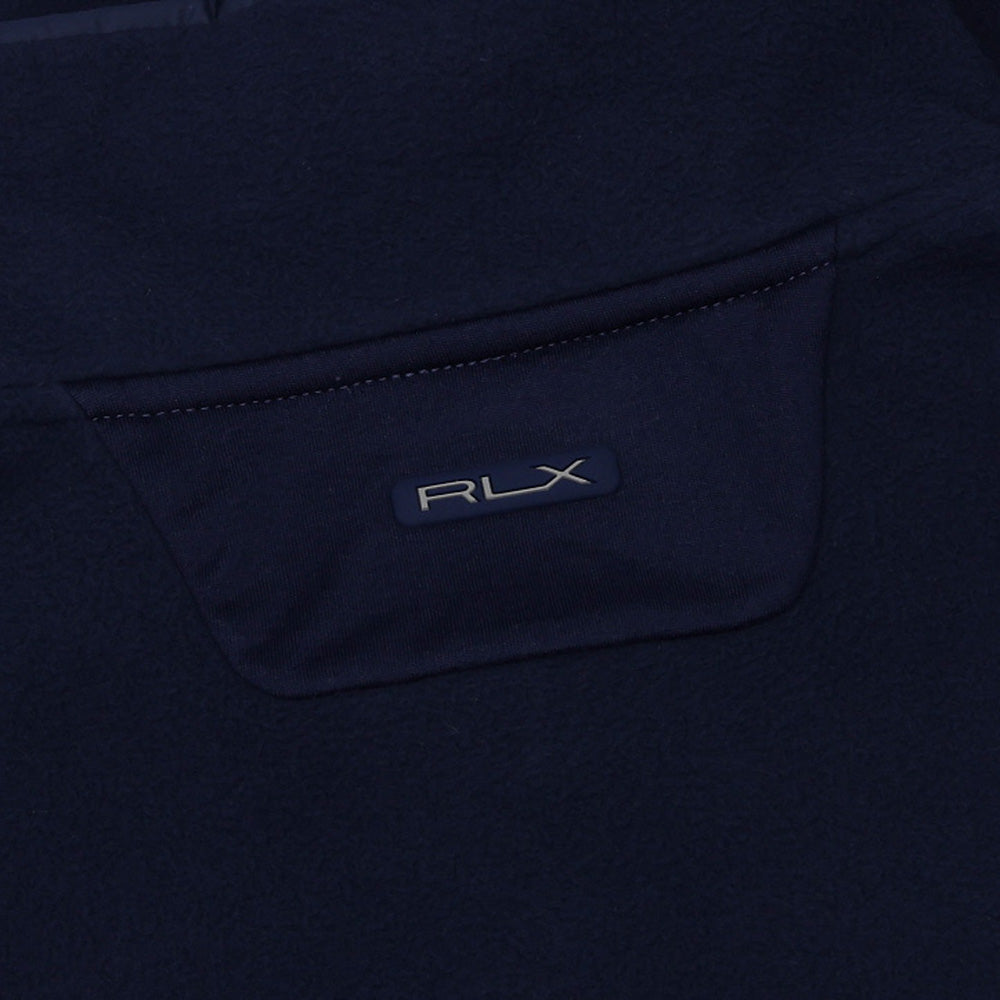 Fleece Mock Neck Pullover