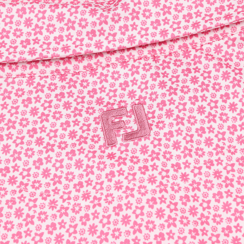 Allover Floral Lisle Polo