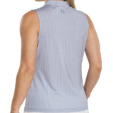 Women's Sleeveless 1/4 Zip Mock Neck Shirt - Fairway Styles