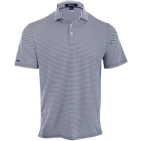 Lightweight Airflow Striped Polo - Fairway Styles