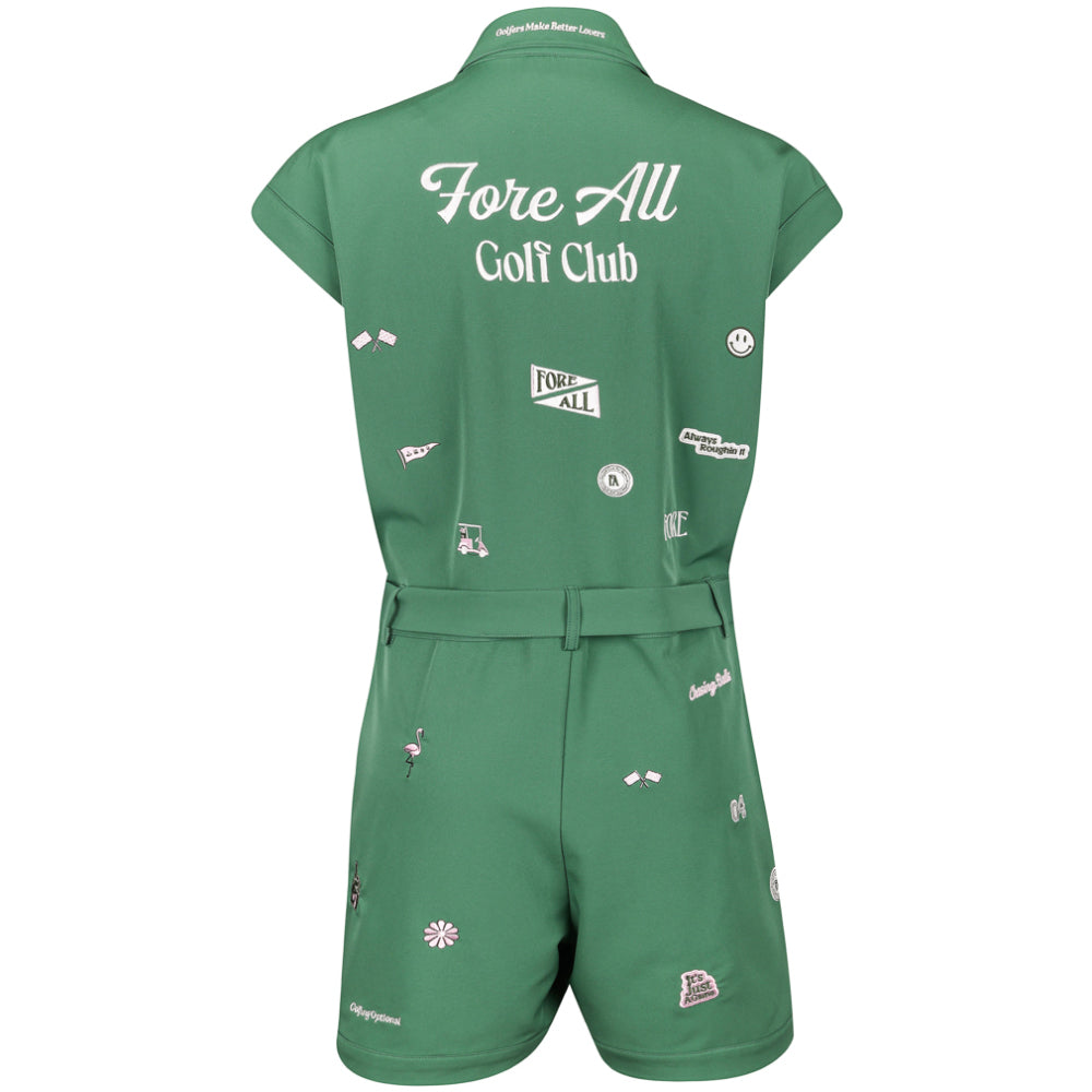 Women's Danny Full Zip Romper