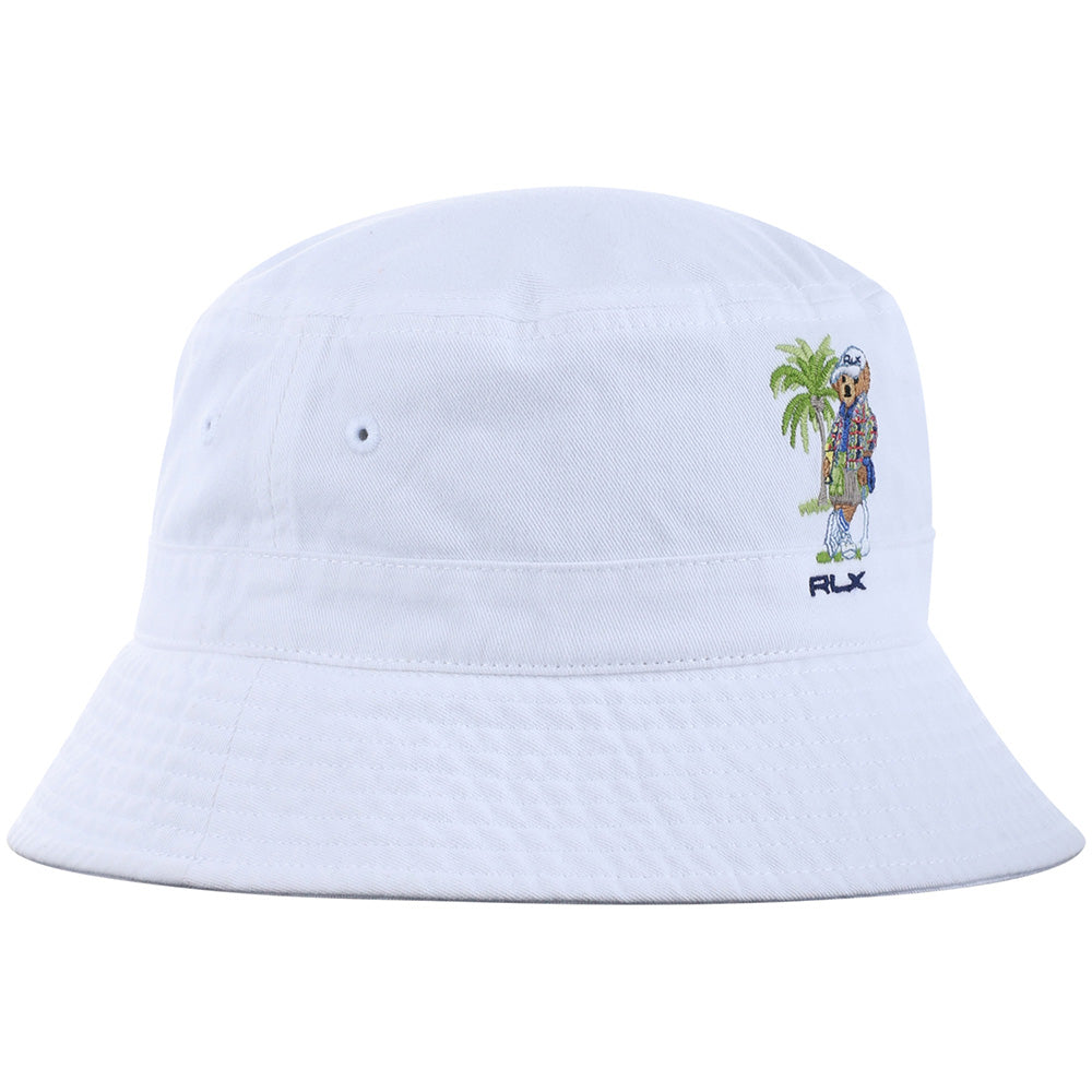Women's Palm N Plaid Bear Bucket Hat