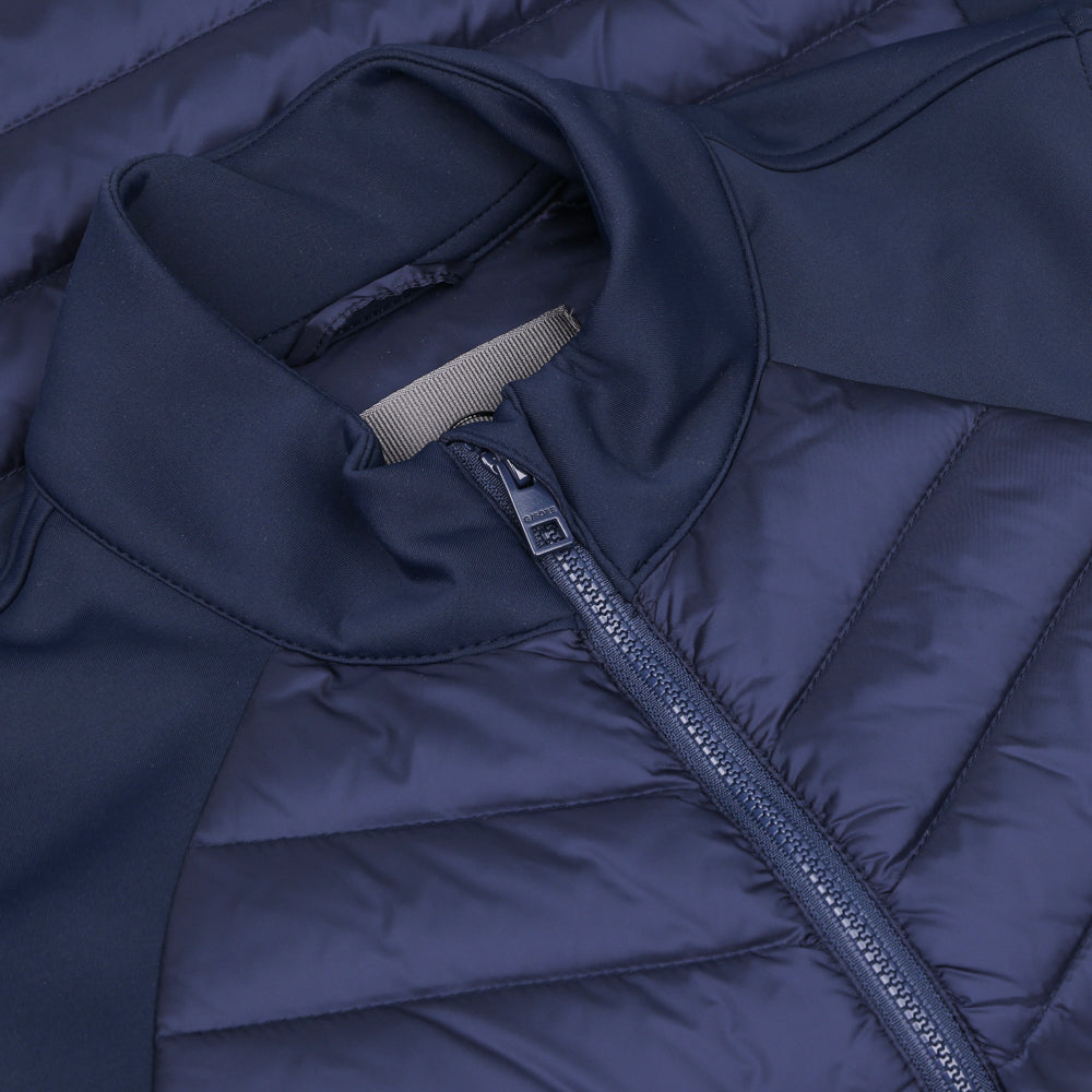 Women's V-Down Quilted Hybrid Jacket