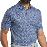 Floral Lisle Polo
