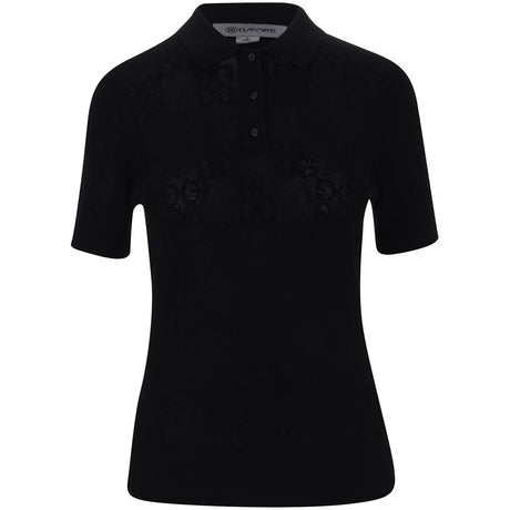 Women's Pointelle G Sweater Polo