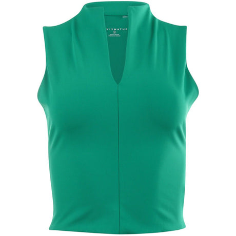 Women's MoveKnit Afterglow Sleeveless Mock Neck Cropped Polo - Fairway Styles