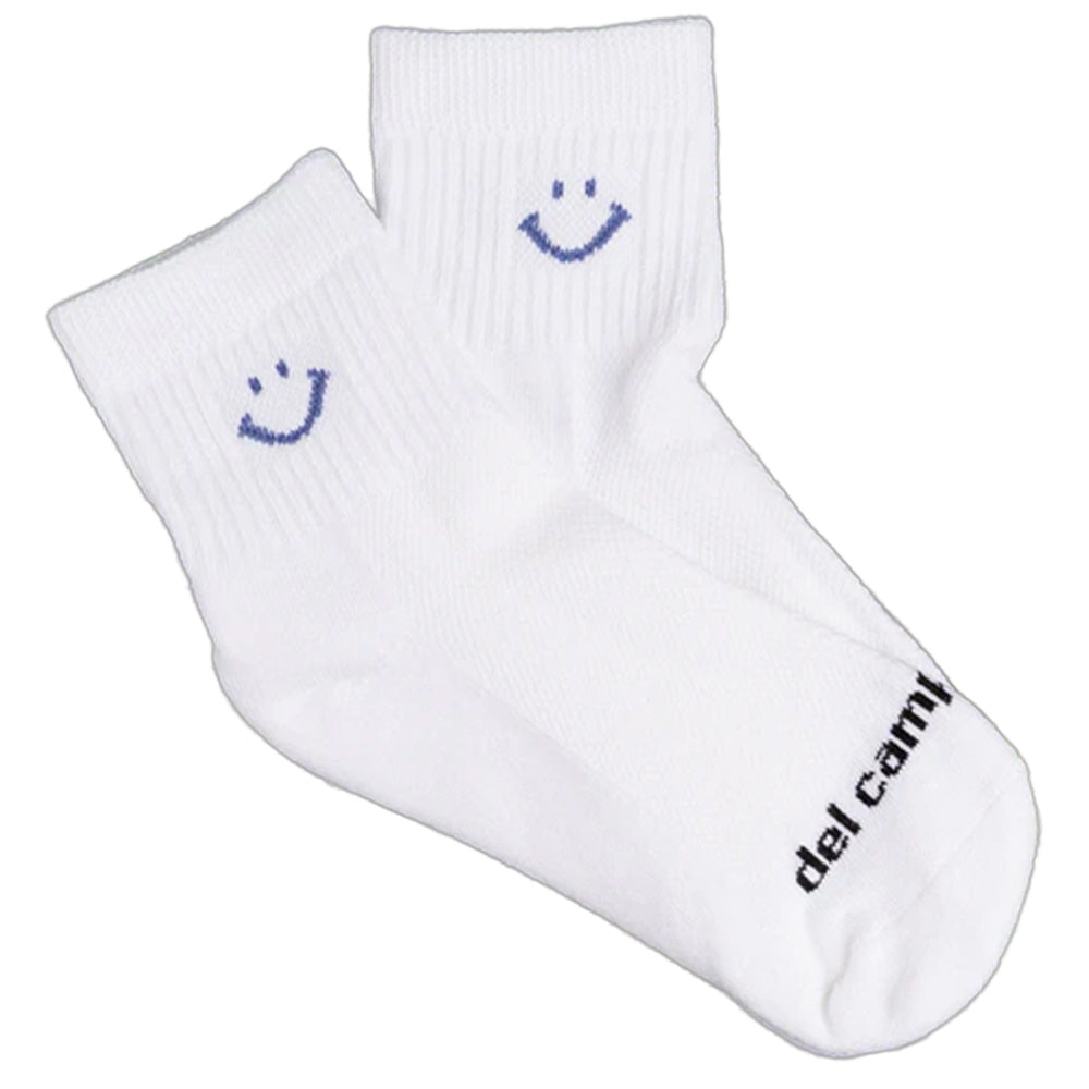 Denim Smiley Socks