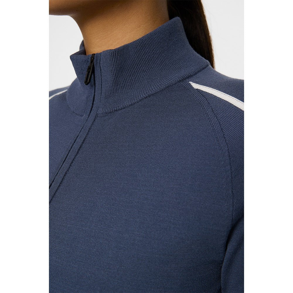 Women's Aubree Knitted Full Zip Sweater - Fairway Styles