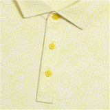 Hydrangea Print Tech Jersey Polo