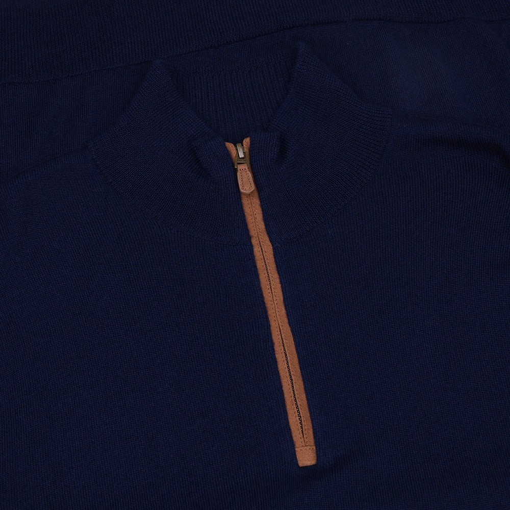 Wool 1/4 Zip Sweater