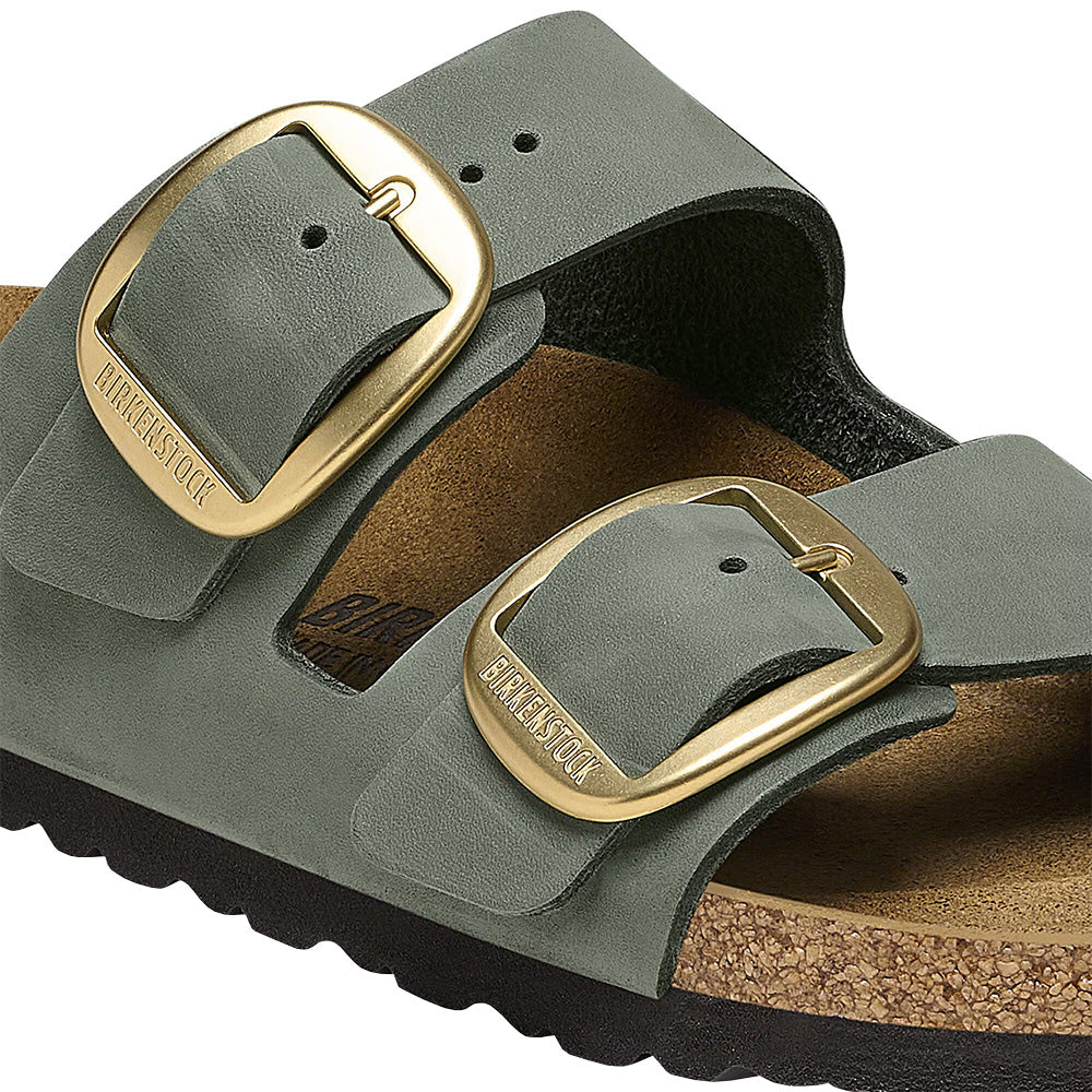 Women's Arizona Big Buckle Nubuck Leather Shoes