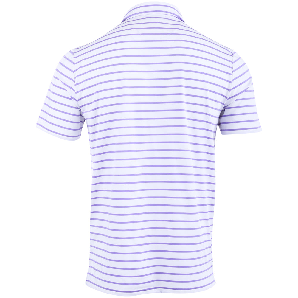 Lightweight Airflow Center Stripe Polo