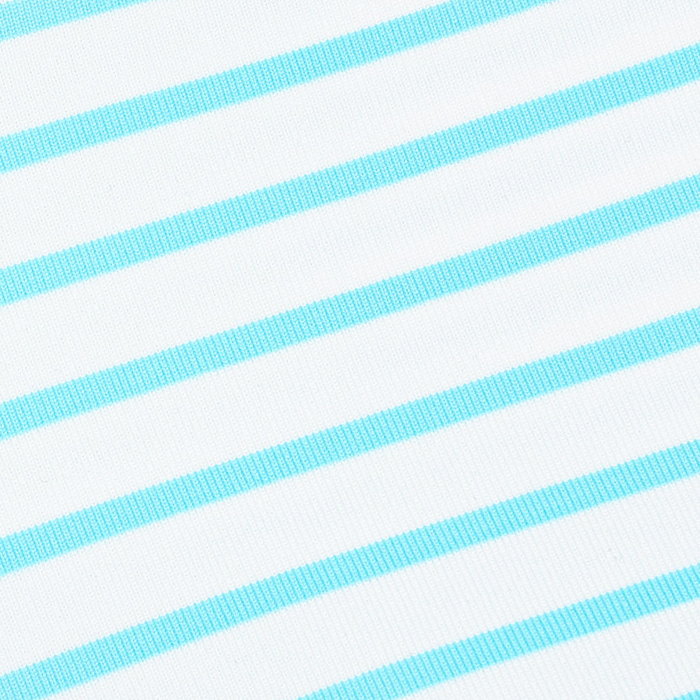 Women's The Gemma Striped Long Sleeve 1/4 Zip Mock Neck Top