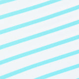 Women's The Gemma Striped Long Sleeve 1/4 Zip Mock Neck Top - Fairway Styles