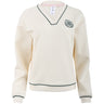 PUMA x Arnold Palmer Women's Cloudspun Fleece V-Neck Sweater