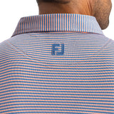 Heather Feeder Stripe Polo