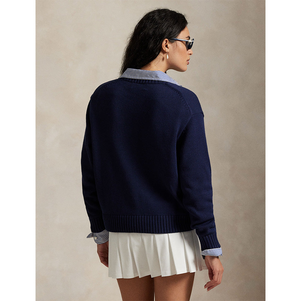 Women's Polo Bear Crewneck Sweater