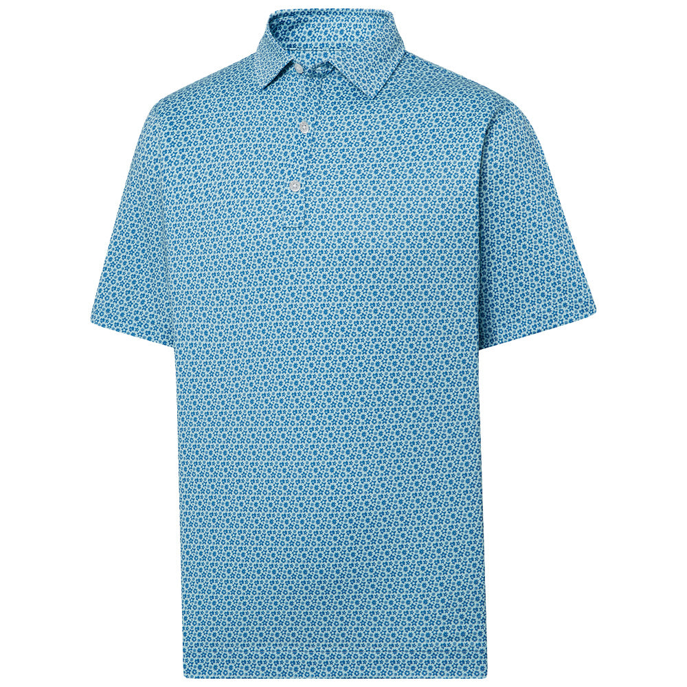 Allover Floral Lisle Polo