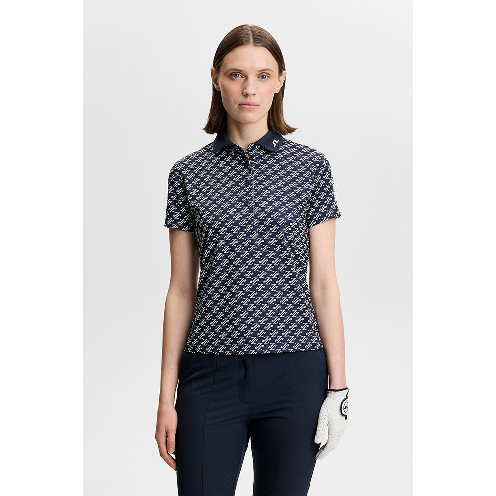 Women's Tour Tech Print Polo