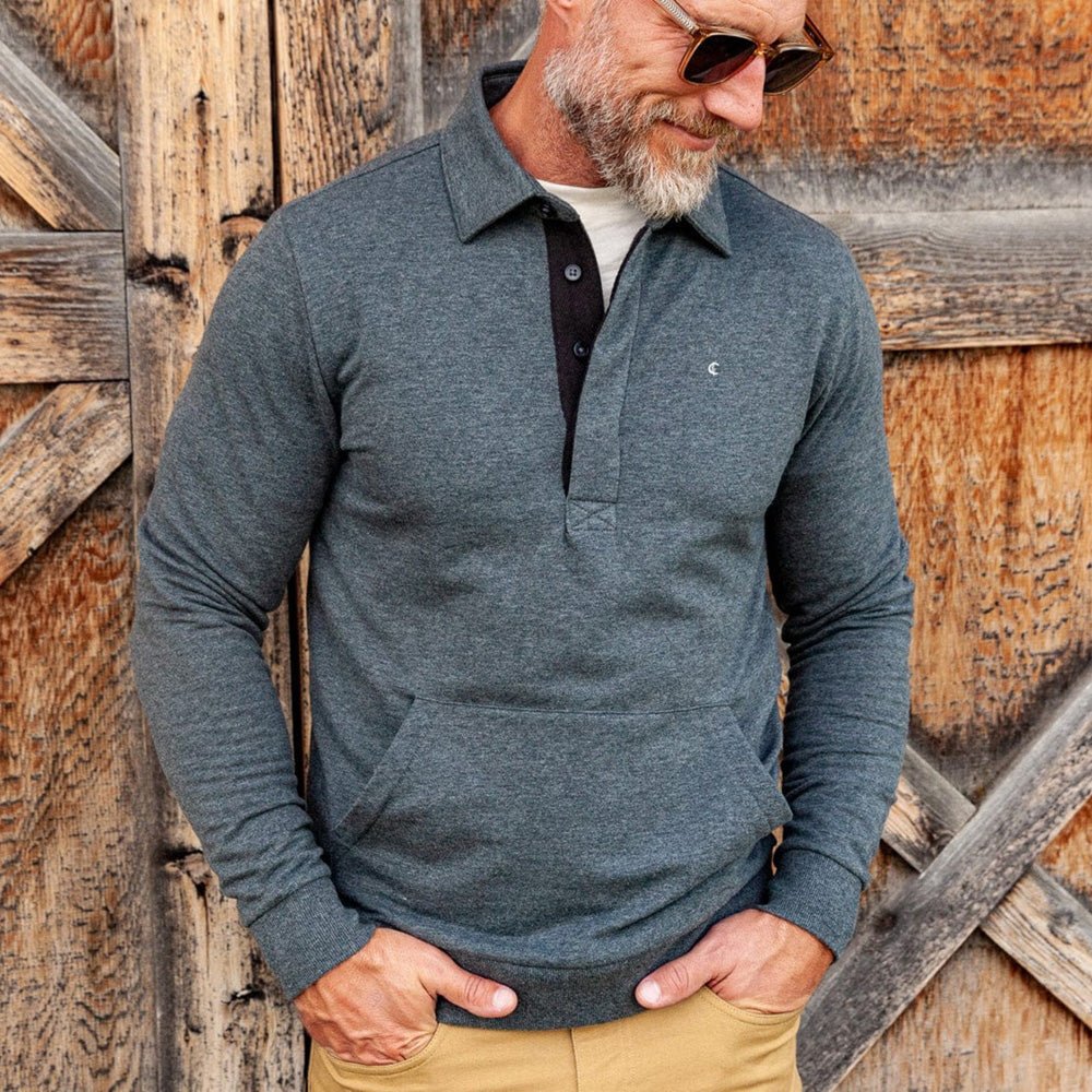 Collared Sweatshirt