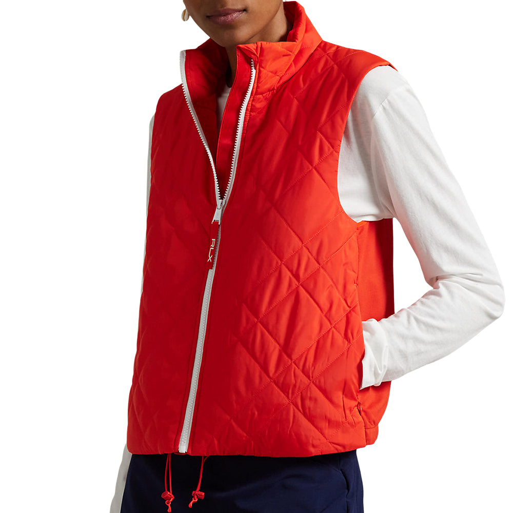 Women's Hybrid Quilted-Panel Vest