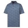 Speckle Print Lisle Polo