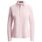 Women's Performance Oxford Pique Long Sleeve Polo - Deco Pink