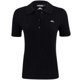 Women's Kinsley Cable Knit Wool Polo