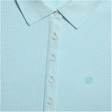 Women's Feeder Stripe Pique Polo