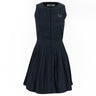 Women's Pleat Sleeveless Dress - Fairway Styles